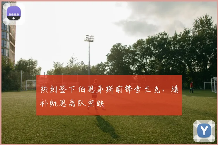 热刺签下伯恩茅斯前锋索兰克，填补凯恩离队空缺